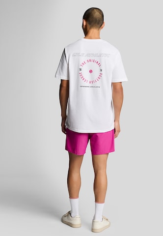 Lyle & Scott Loosefit Zwemshorts in Roze