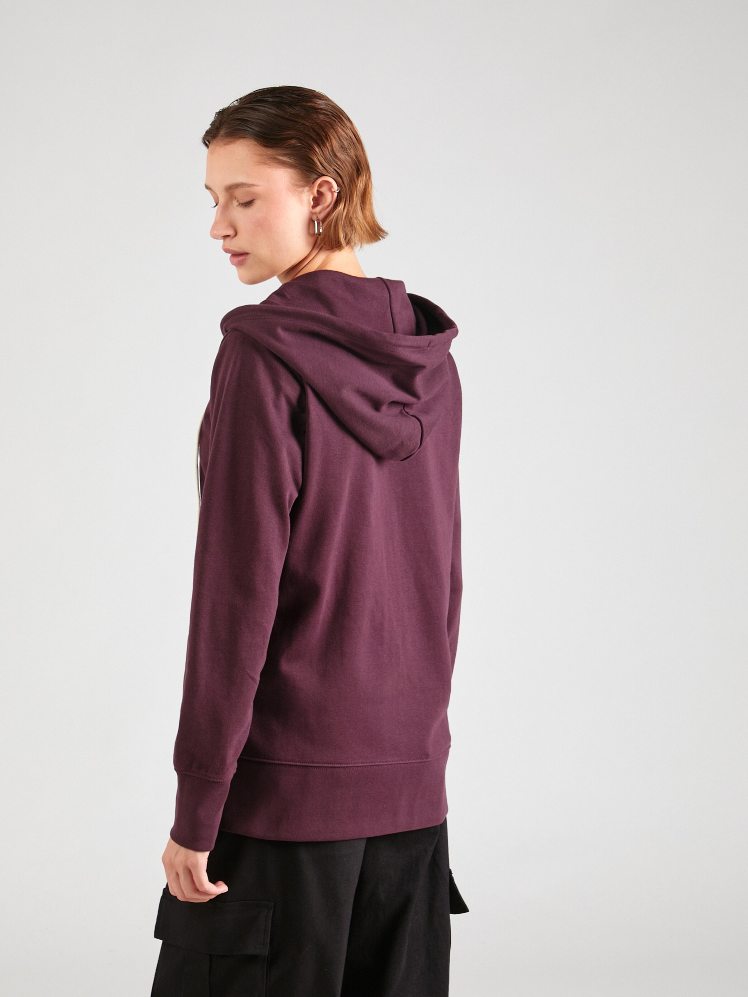 GAP Sudadera con cremallera en Lila ABOUT YOU