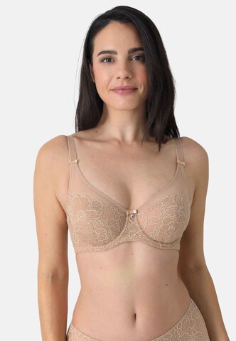 Soutien-gorge 'WELL BEING' sassa en beige : devant