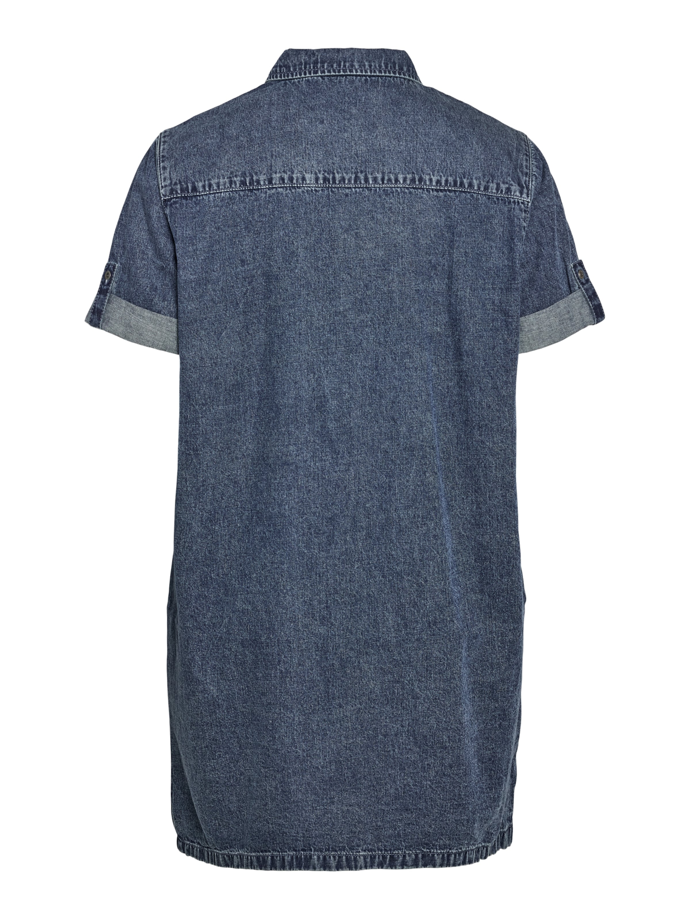 Noisy May Curve Skjortklänning 'NMNEW SIGNE' i blå