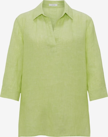 OPUS Bluza 'Fengani' | zelena barva: sprednja stran