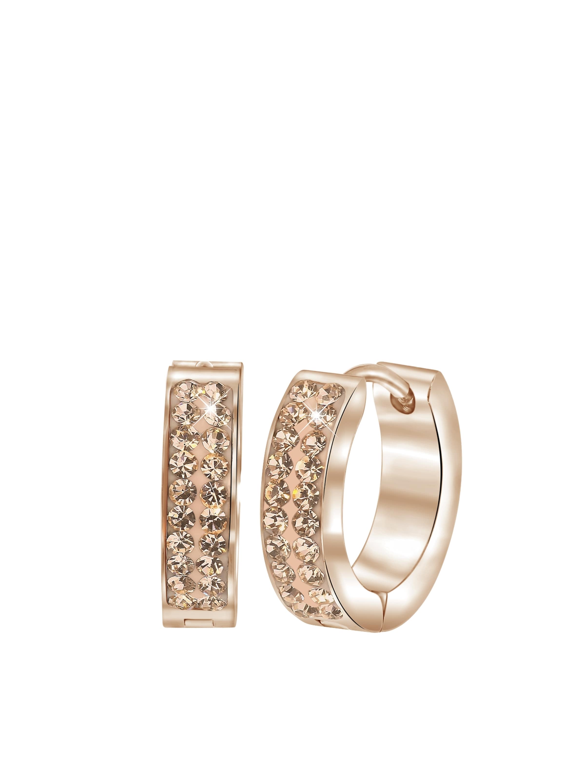 Lucardi Oorbellen in Roze: voorkant