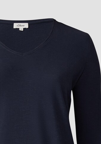 T-shirt s.Oliver en bleu