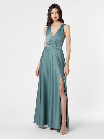 Marie Lund Abendkleid in Blau: predná strana