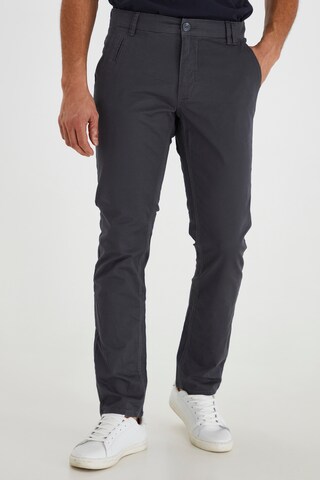 BLEND Regular Chino Pants 'Tromp' in Grey: front