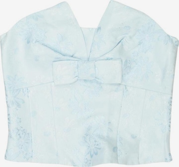 Elegance Paris Top XS in Blau: Vorderseite