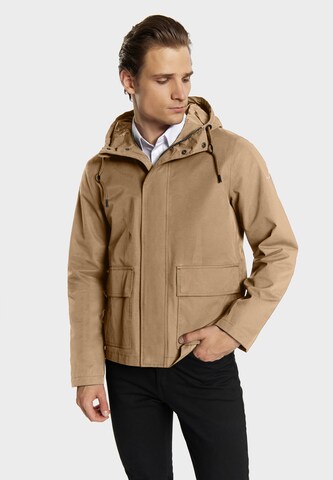 DreiMaster Klassik Between-season jacket in Beige: front