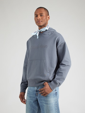 Calvin Klein Dressipluus, värv sinine: eest vaates