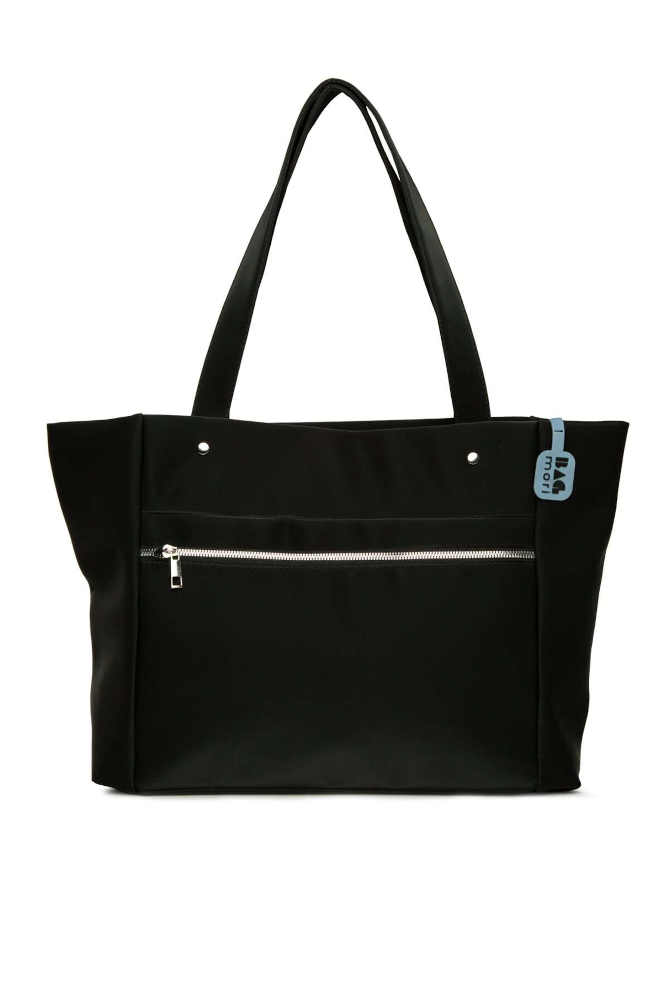 Bagmori Shopper táska - fekete: elől