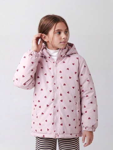 Giacca di mezza stagione 'Maxi' di NAME IT in rosa: frontale