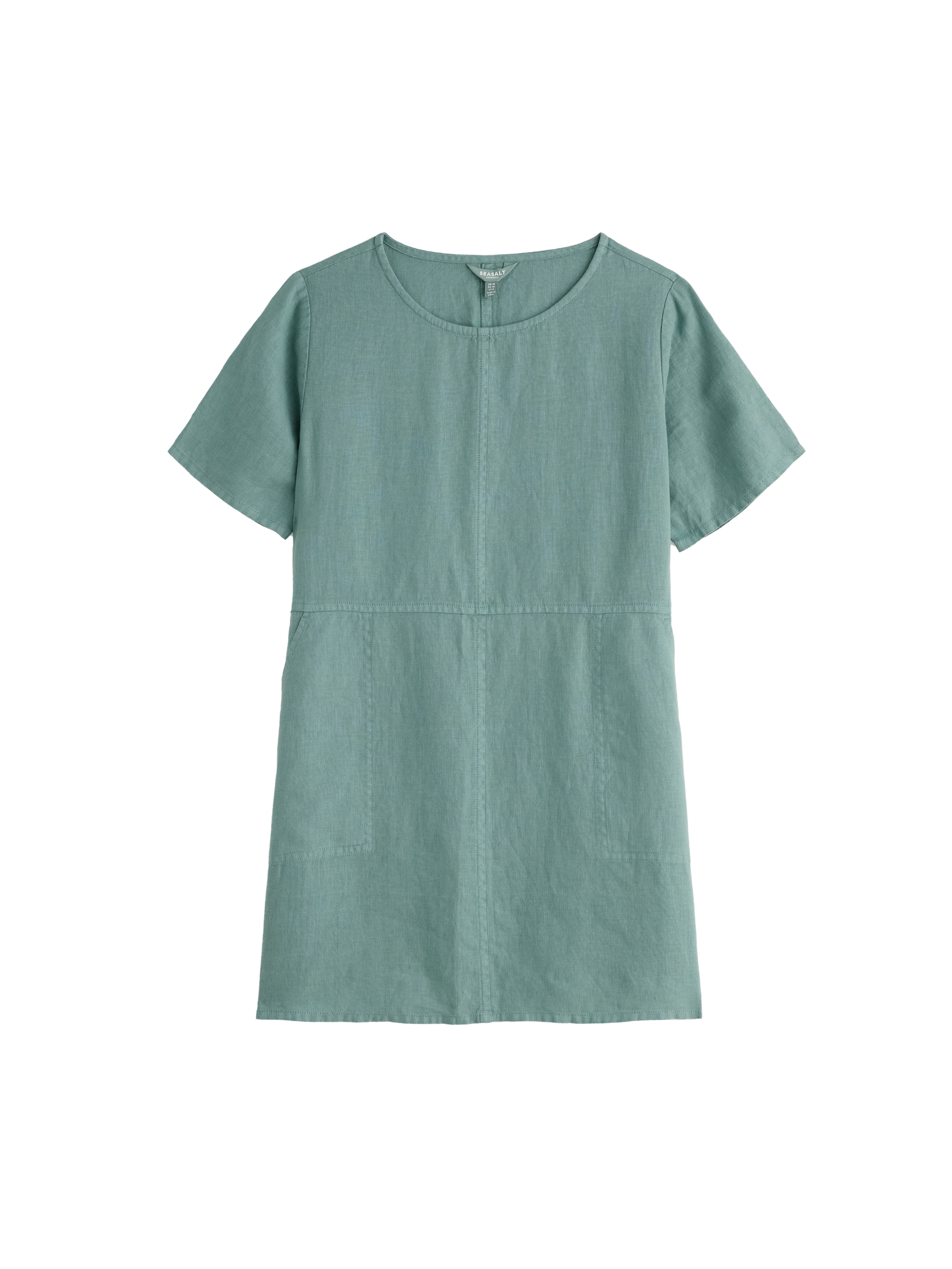 Seasalt Cornwall Tunic 'Soft Shading' in Green: front