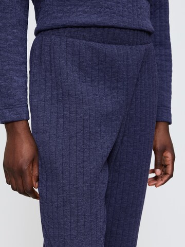 Pantalon de pyjama ' Cozy Comfort Trouser Quilted ' TRIUMPH en bleu