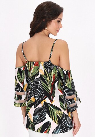 faina Blouse 'Fashion Look' in Groen