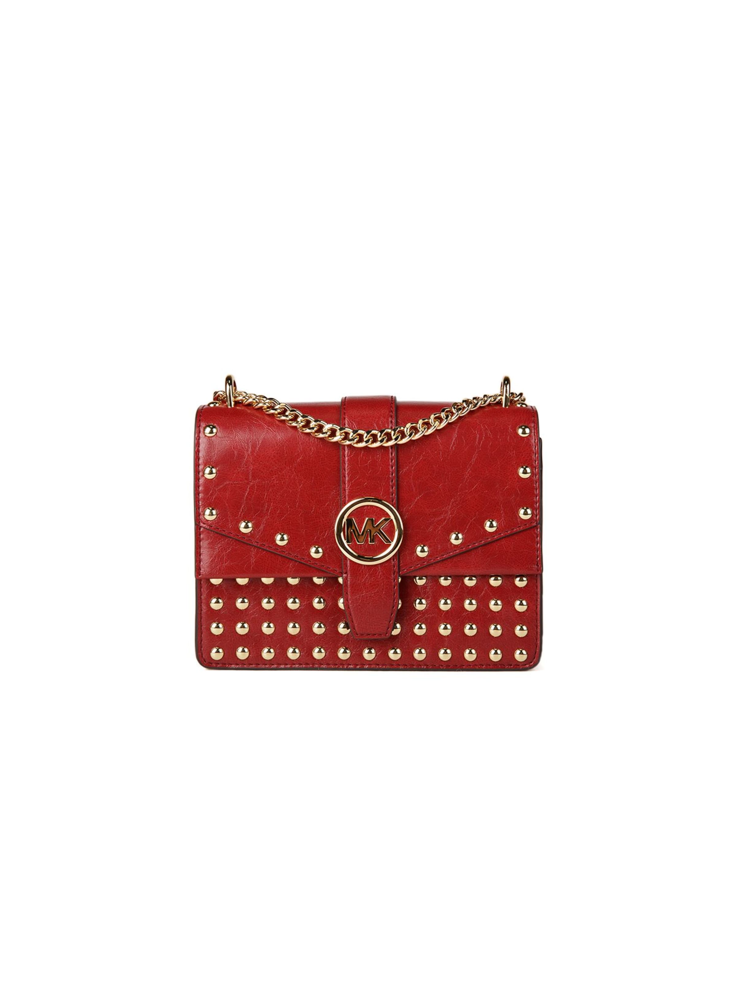 Michael Kors Schoudertas 'Greenwich' in Rood: voorkant