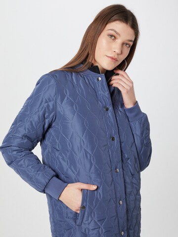 Manteau mi-saison 'Shally' Kaffe en bleu