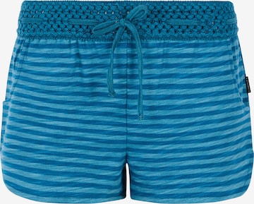 PROTEST Pants 'PRTFlowery 25' in Blue: front