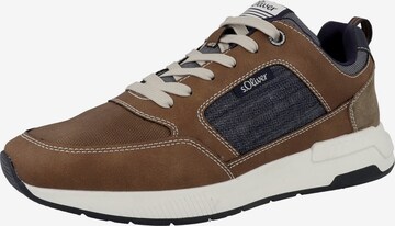 s.Oliver Sneakers in Brown: front