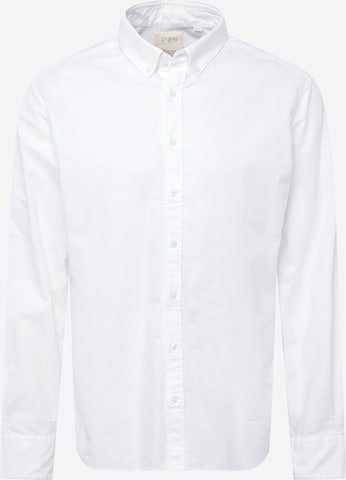 ETERNA Regularny krój Koszula biznesowa w kolorze biały: przód