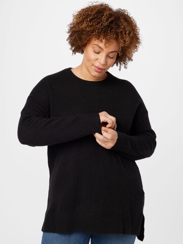 Esprit Curves Sweater in Black: front