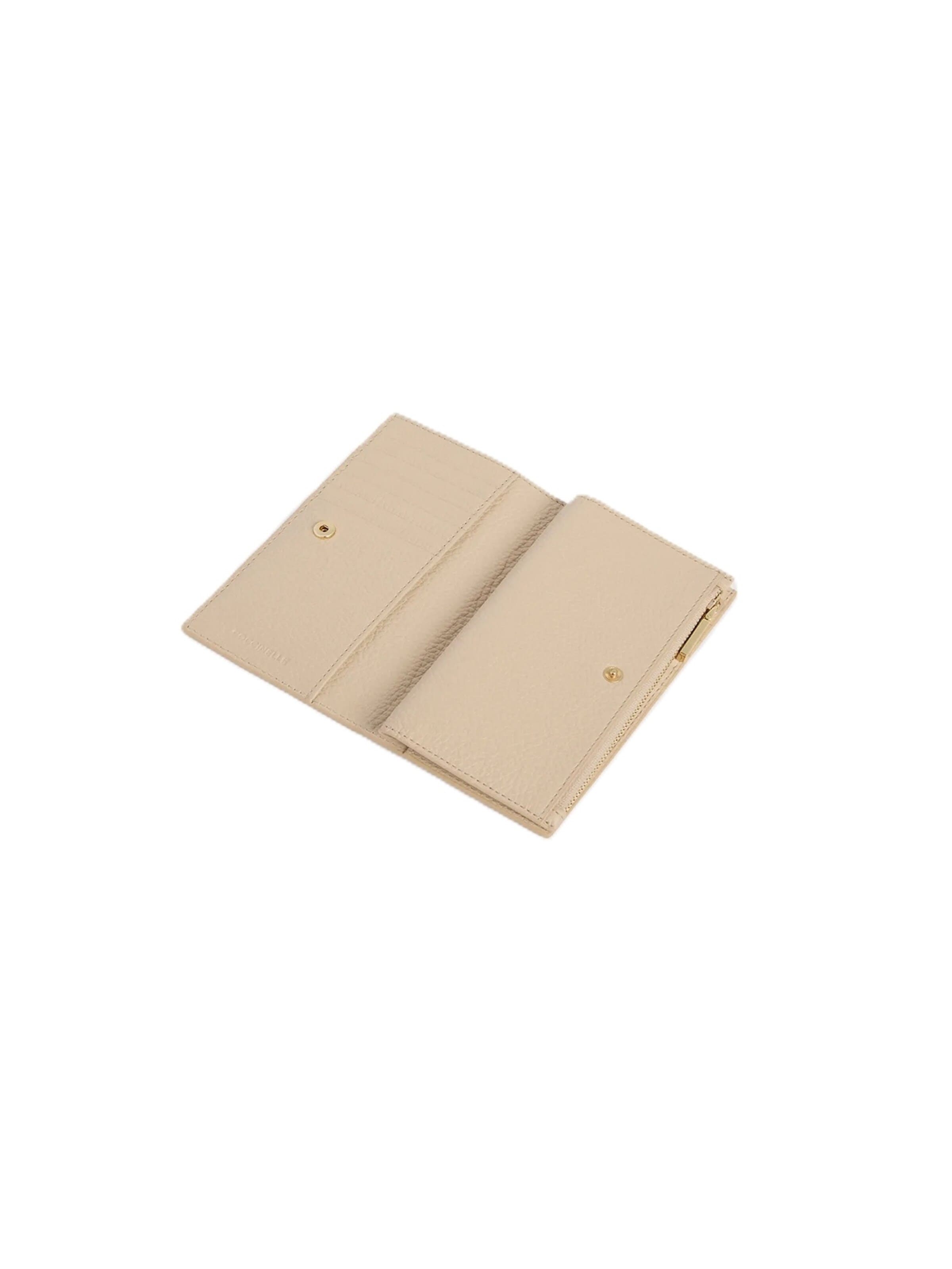 Coccinelle Portemonnaie 'E2MW511F101'‌‌‌‌‌‌‌‌‌ in Beige