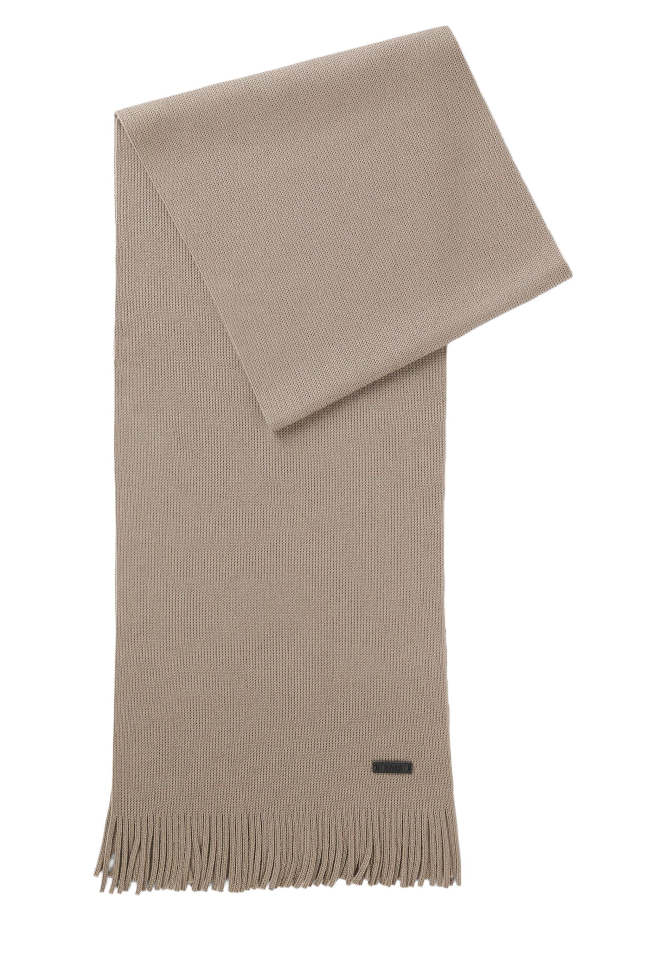 BOSS Scarf 'Albas' in Brown: front