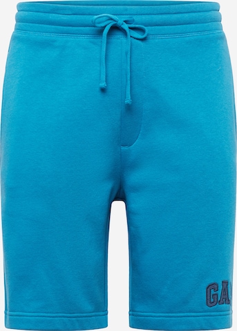 GAP Broek in Blauw: voorkant