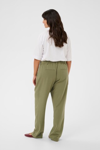 KAFFE CURVE Loosefit Broek 'KCmerla' in Groen