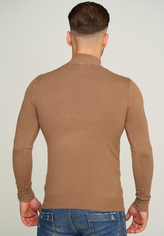 behype Pullover 'MKBONI' in Braun