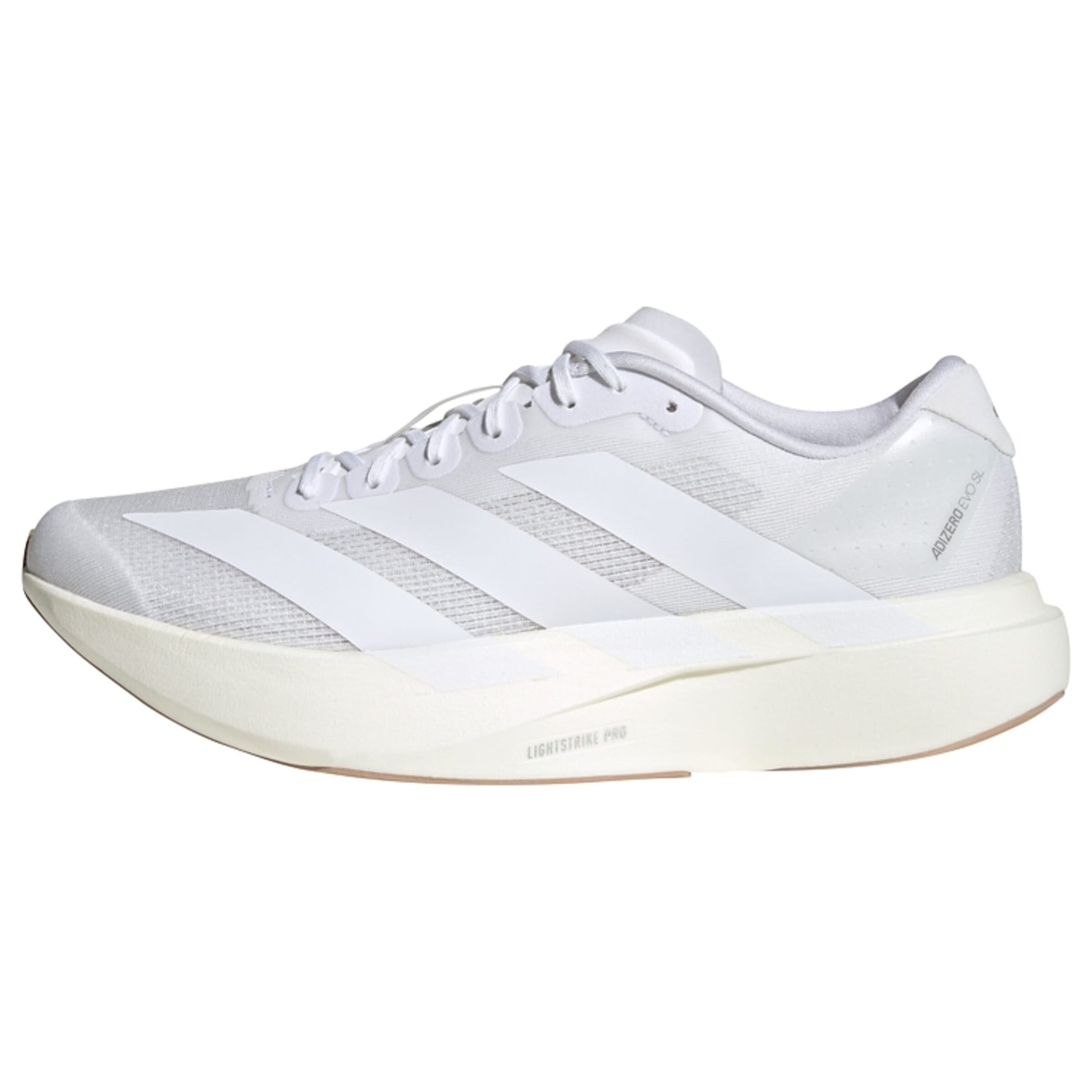 ADIDAS PERFORMANCE Running shoe 'Adizero Evo SL' in White: front