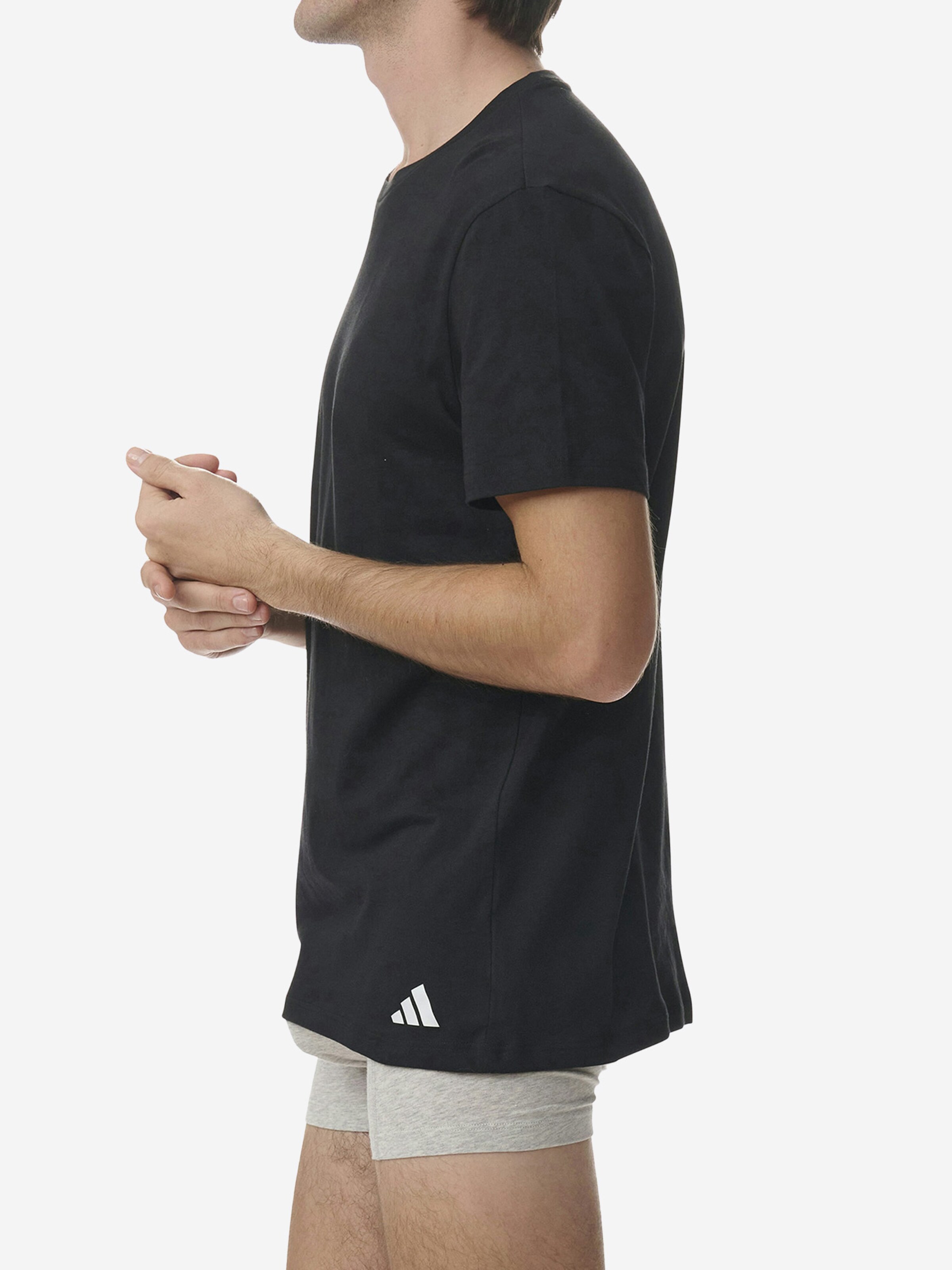 ADIDAS SPORTSWEAR T-Shirt ' Active Core Cotton ' in Schwarz