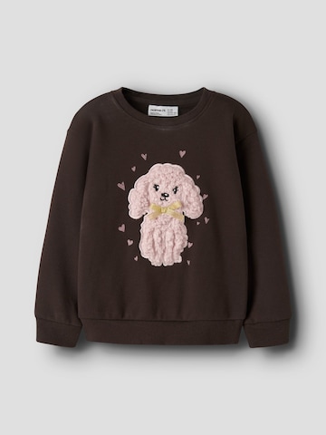 NAME IT Sweatshirt in Bruin