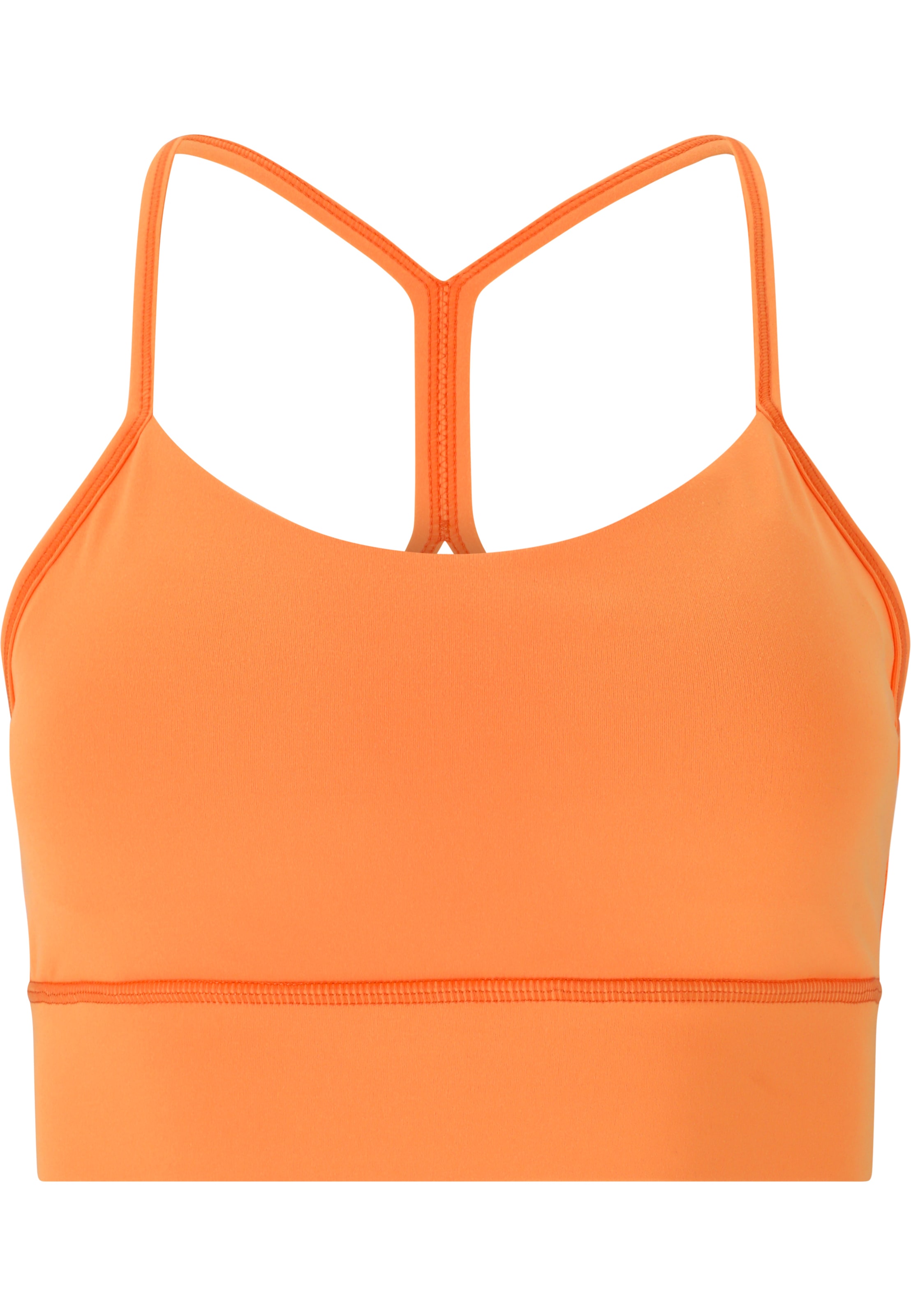ENDURANCE Korzet Športová podprsenka 'Raleigh' - Oranžová: predná strana