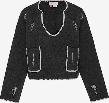 IZIA - Jersey en gris: frente