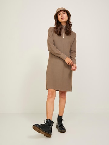 JJXX Knit dress 'Sandra' in Brown