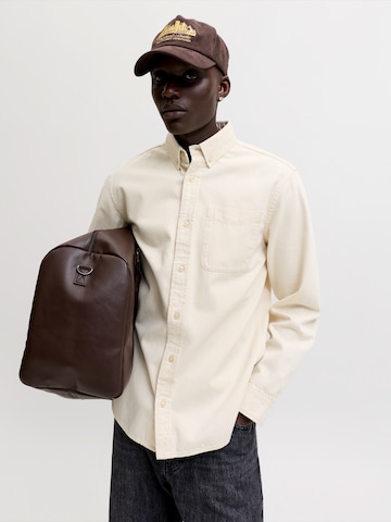 JACK & JONES Regular Fit Paita 'JJEBROOK' värissä beige