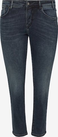 Coupe slim Jean 'Betsy' s.Oliver en bleu : devant