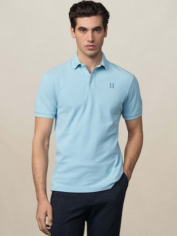 Hackett London Poloshirt 'Heritage' in Blau: Vorderseite