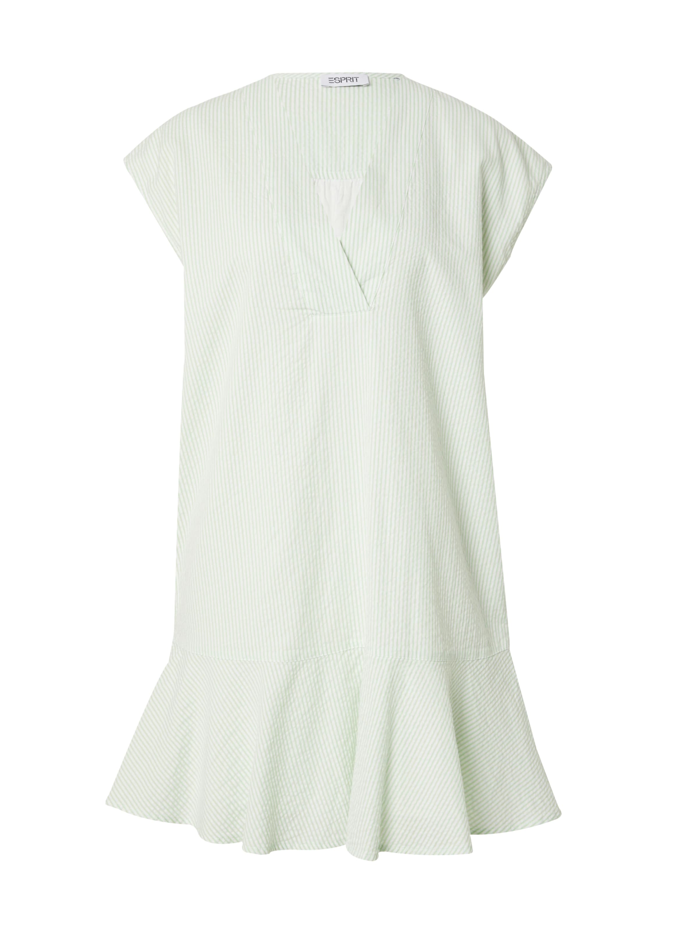ESPRIT Sukienka w kolorze zielony: przód