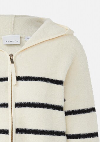 COMMA Gebreid vest in Beige