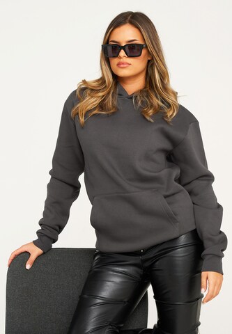 behype Sweatshirt 'COMFY' in Grey