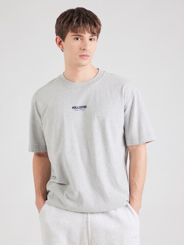 HOLLISTER - Camiseta en gris: frente