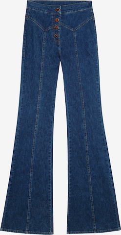 Scalpers Levenevä Farkut 'Candy' värissä sininen: etupuoli