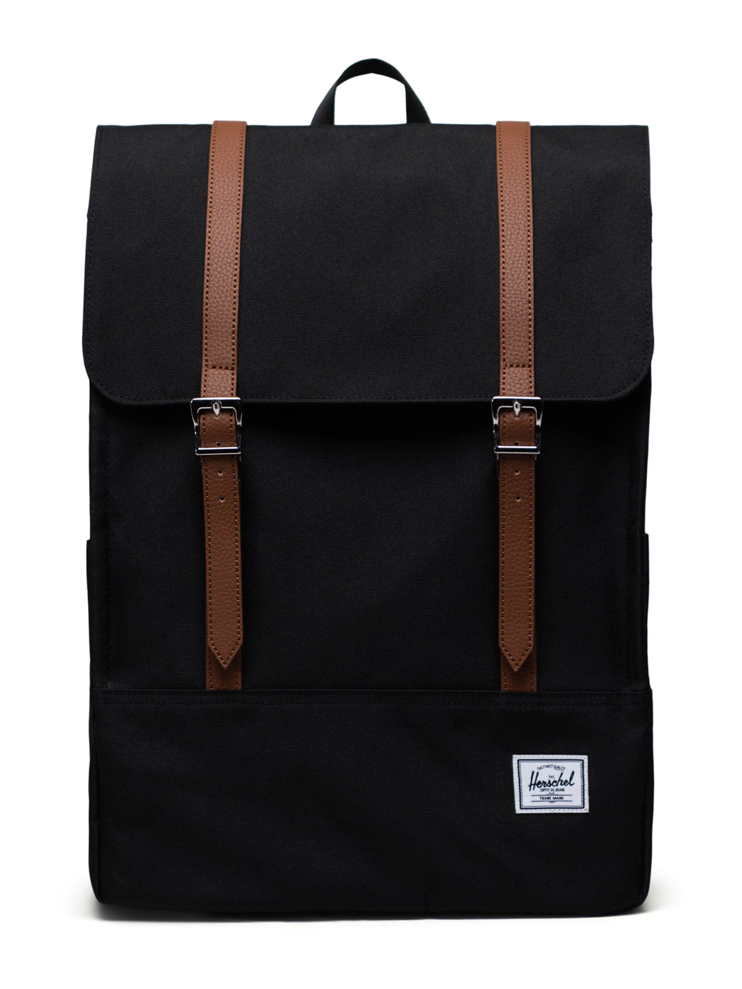 Herschel Backpack 'Survey' in Black: front