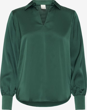 ICHI Bluse in Grün: Vorderseite