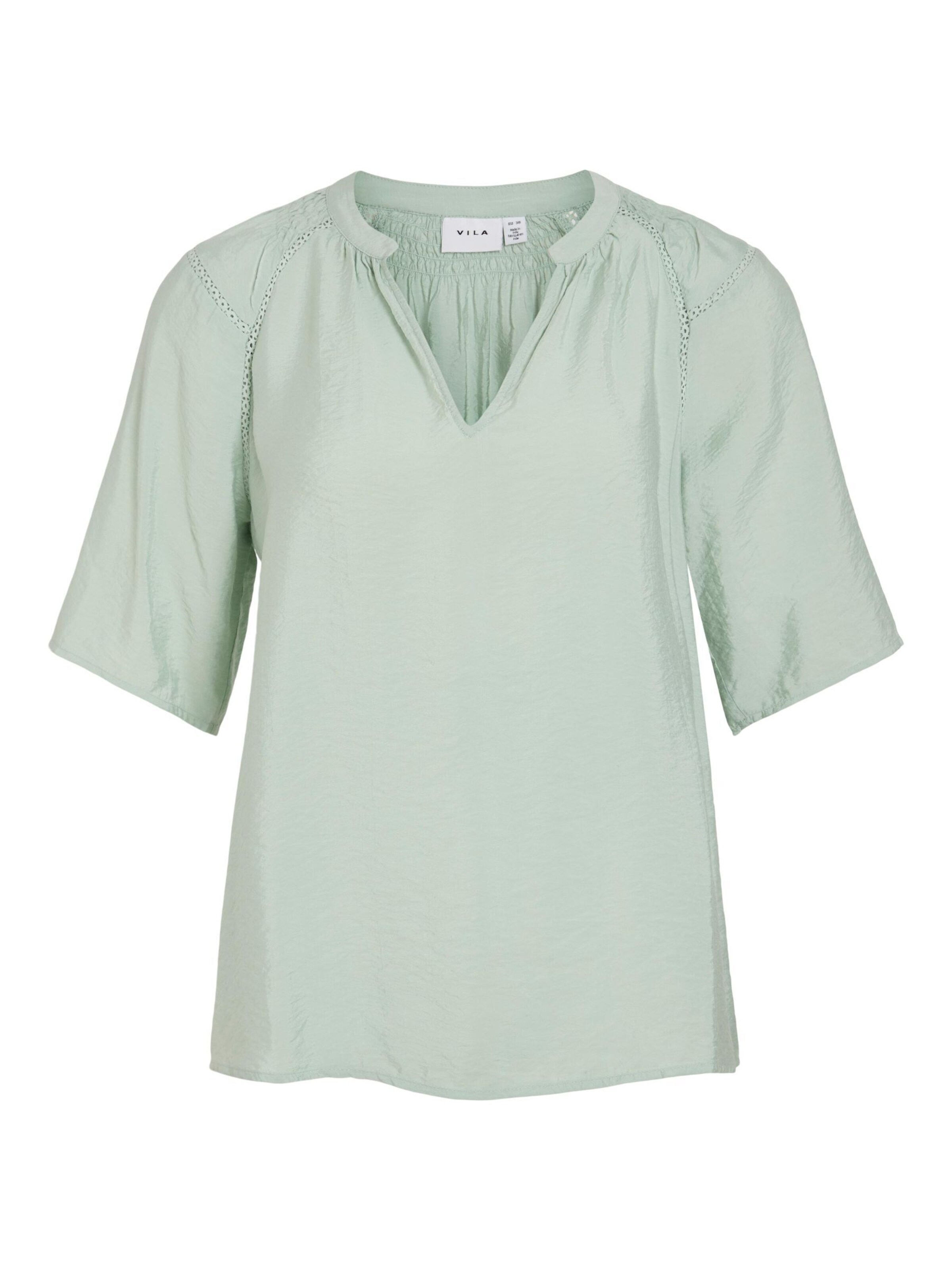VILA Bluse in Grün: Vorderseite