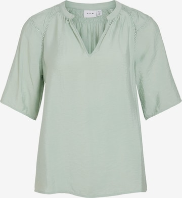 VILA - Blusa en verde: frente