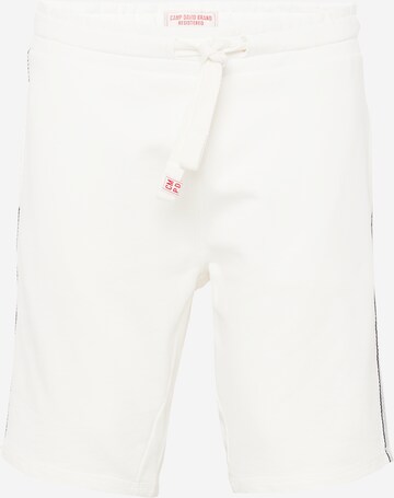 Pantalon CAMP DAVID en beige : devant