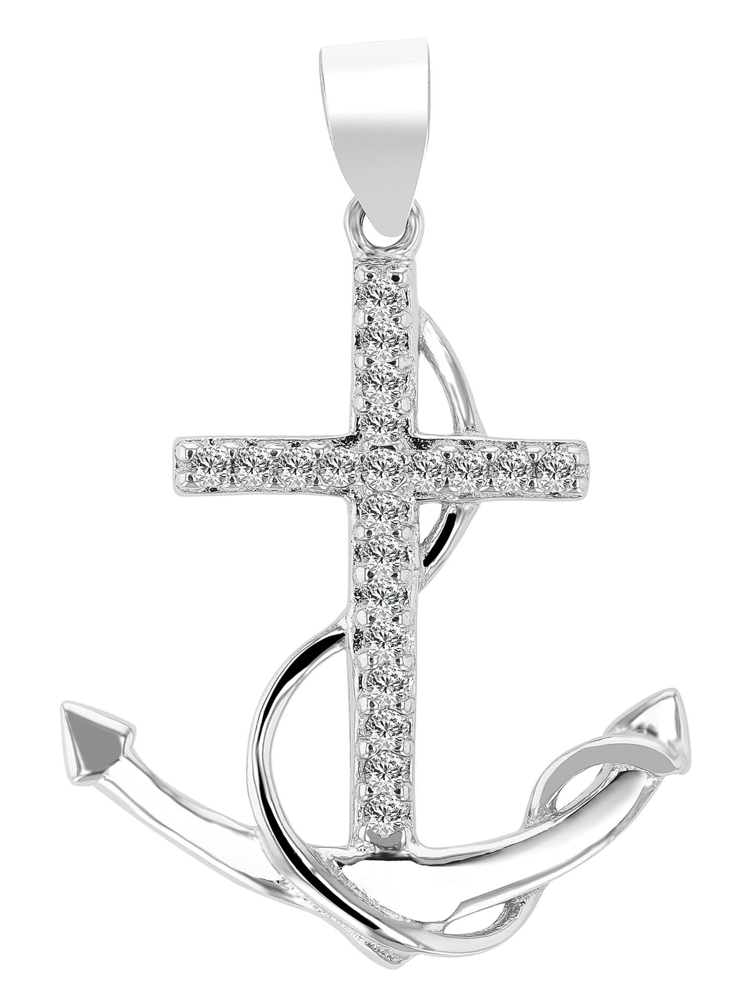 Akzent Pendant 'Aleida, 925 Sterlingsilber, langlebig' in Silver: front