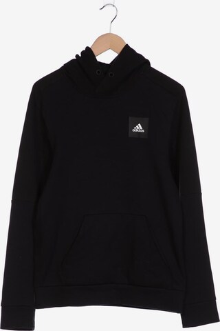 ADIDAS PERFORMANCE Kapuzenpullover S in Schwarz: predná strana