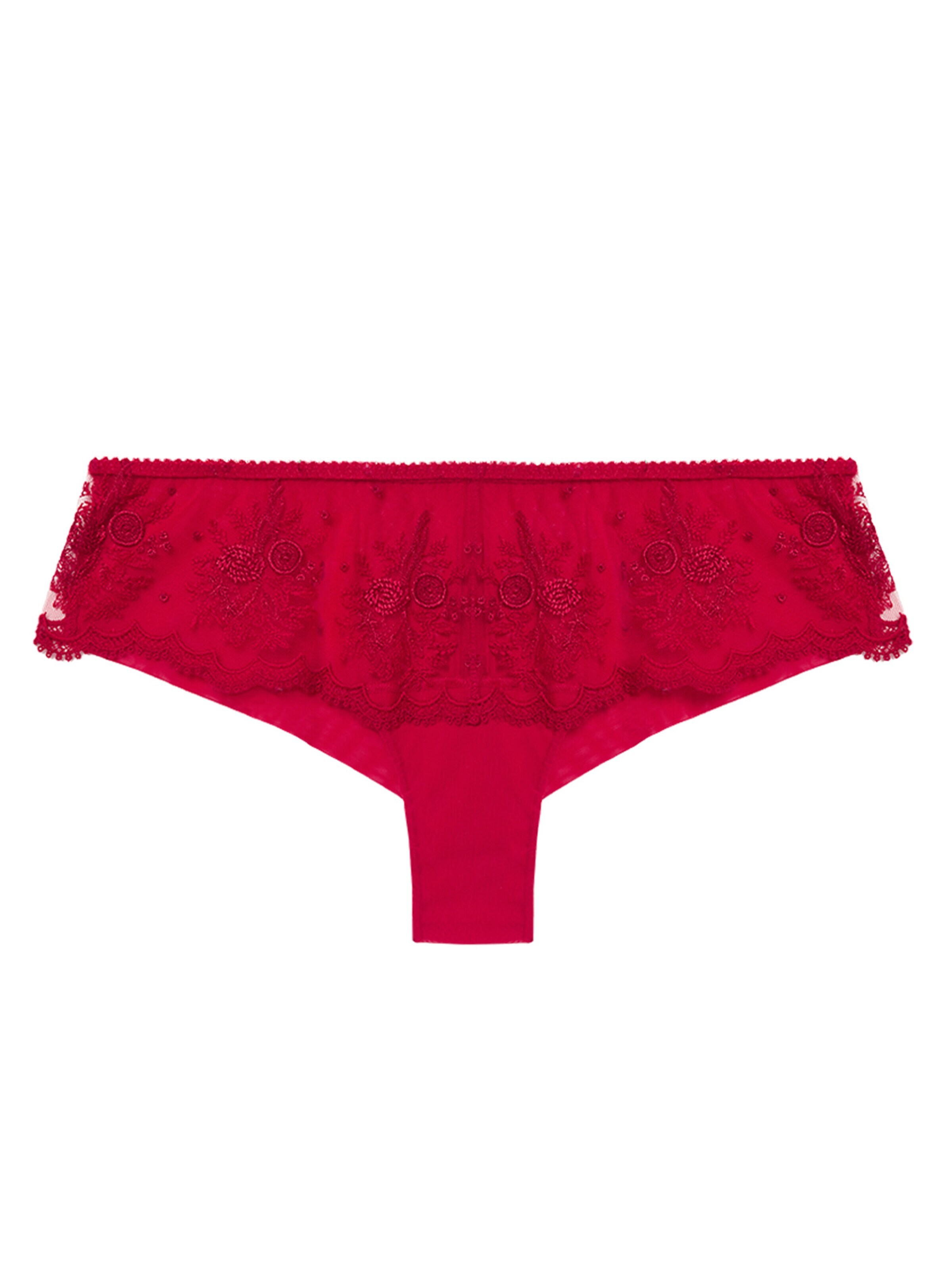 Simone Perele Boyshorts 'Intrigue' in Red: front